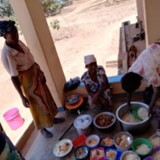 JOYCE NYALONGWE THANKS ASUD FOR COOKERY DEMONSTRATIONS